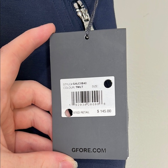 NWT G/Fore Double Knit Moto Pants Womens 0 Navy - Picture 6 of 11